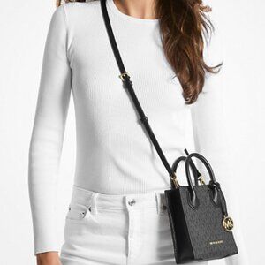Michael Kors Black Cross Body Purse